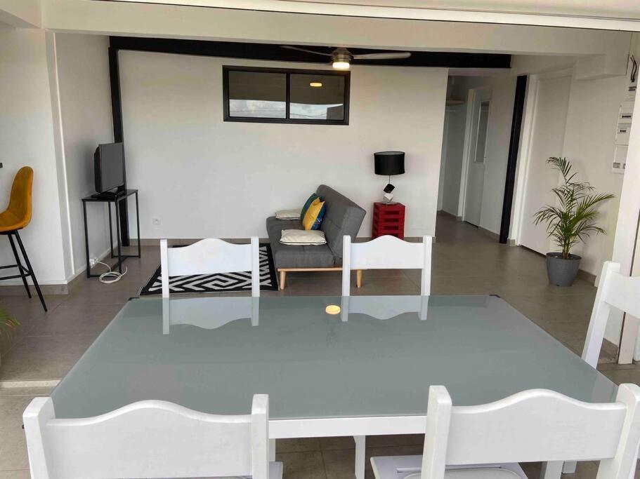 Villa Bahia - Appt F3 Vue Mer Et Montagne Baillif ภายนอก รูปภาพ